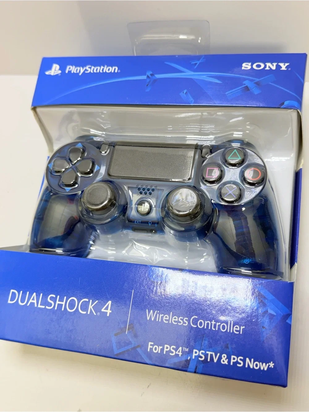 Sony DualShock 4 Wireless Controller transparent Blue